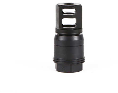 Sig Sauer  Clutch-Lok QD Muzzle Brake Black Stainless Steel With 5/8"-24 tpi Threads For 5.56mm 25 Degre
